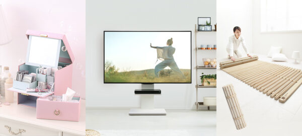 商品比較サービスサイト「マイベスト」で「WALL B1」「コフレ メイクボックス」「みやび格子すのこベッド…